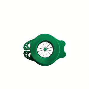 TEMU 1개 스테인리스 블레이드 수동 손잡이 파 다지기 - 녹색 플라스틱 마늘 강판, 허브, 양파, 채소용 - 살사, 장식재료 및 식사 준비를 위한 인체공학적 주방 도구, 원형 디자인, 내구성 있는 구조, 컴팩트한 설계, 튼튼한 소재, 야채 다지기, 전문 셰프용