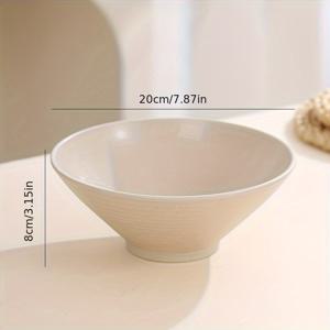 TEMU 1개/4개, 8인치 라미안 국수 그릇 세트 - 깨지지 않고, 전자레인지 및 식기세척기 사용 가능, 다용도 일본식 - 국수, 곡물, 간식에 이상적인 선택 - 컬러 시리즈