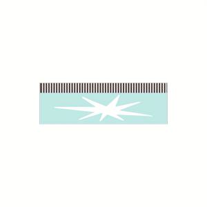 TEMU 벨벳 850g/m², 라이트 블루 별무늬 소프트 매트 - 귀여운 홈 데코 매트, 거실/침실/복도/주방/라운지용, 고품질 세탁 가능, 대형 및 소형 사이즈 제공