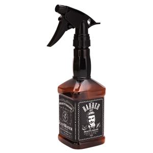 TEMU 1pc 빈티지 650ml 플라스틱 헤어 스타일리스트 스프레이 병, 바버 샬롱 물 디스펜서, 일반 헤어 타입용 헤어 컷 미스트 스프레이어, 도구 및 액세서리