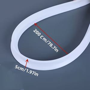 TEMU 5cm 높이, 자체 접착식 욕실 바닥 배수 막 - 현대 스타일, 방수 및 쉬운 설치로 건조 및 습식 분리 가능, 욕실 배수 솔루션|현대 욕실 액세서리|자체 접착 막