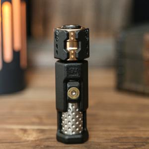 TEMU 총 모양 EDC 메탈 피젯 스피너 - 성인용 전술 블랙 골드 매그네틱 피젯 스피너, 컴팩트 내구성 휴대용 디자인, 불안 완화에 효과적, 패션 금속 텍스처
