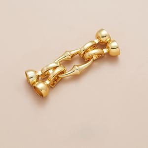 TEMU 1개 18k 금도금 구리 목걸이 클라스프 - 하트 모양 안전 잠금, 변색 방지 내구성 주얼리 부품, 팔찌 & 펜던트용 DIY 주얼리 만들기 재료