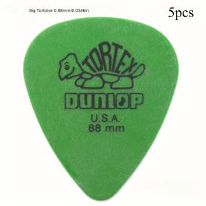 TEMU 5개 셀룰로이드 기타 픽 - 다양한 두께 (0.5mm에서 1.14mm) 어쿠스틱 & 일렉트릭 기타, 베이스용 - 내구성 있고 가벼우며 편안한 그립감, 어쿠스틱 기타 액세서리
