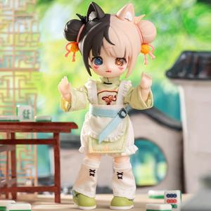 TEMU 1개 오리지널 나기 비스트 블라인드 박스 네 번째 세대 샤오아오 투어 모바일 조인트 1/12 BJD 인형 OB11 15cm, PVC, 혼합 색상, 액션 피규어, 옷 바꾸기 장난감, 깜짝 선물, 미스터리 박스