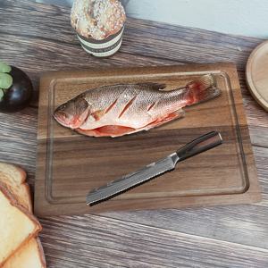 TEMU 1개 나무 두꺼운 도마 - 스테이크, 고기, 야채, 치즈용 헤비듀티 컷팅 보드 - 비다공성 표면, 우아한 주방 카운터탑 장식 - 가정 요리사 및 전문 셰프를 위한 이상적인 선물 - 어머니날, 발렌타인데이, 부활절, 할로윈을 위한 휴일 선물, 자연스러운 목재 디자인, 매끄러운 절단 면