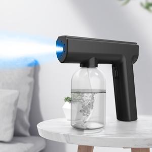 TEMU 블랙/화이트/핑크 전기 나노 스프레이 건, 충전식 아토마이저, USB 충전 가습기, 공기 청정 디퓨저 - 완벽한 어머니날 선물!