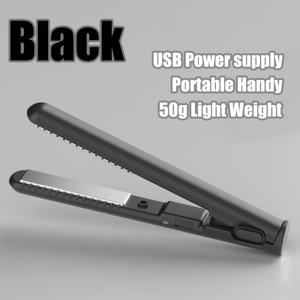 TEMU 휴대용 USB 가정용 헤어스트레이터, 세련되고 컴팩트한 디자인으로 여행과 출장에 적합하며, 선물로도 완벽한 