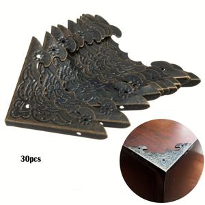 TEMU 30pcs 브론즈 금속 사진 마운팅 코너, DIY 프로젝트용 스크랩북 앨범 메뉴 폴더 코너 프로텍터