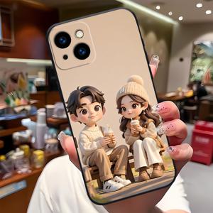 TEMU 아이폰 모델 17, 16, 15, 14, 13, 12용 스타일리시 폰 커버 - 아름다운 디자인 C01949, 매직 디자인이 긁힘 방지, 그린, 투명 디자인, 독특한 패턴, 새로운 폰 케이스, 생동감 있는 디자인, 안티엔젤 디자인