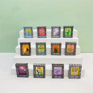 TEMU 12개 DIY 미니어처 사진 프레임 장식품, 홈 데스크탑 장식용 액세서리, 소형 사진액자