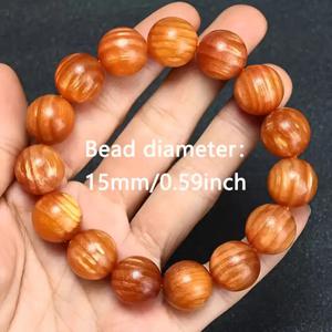 TEMU 1개 12mm/15mm 직경 천연 호박색 나무 비즈 팔찌 남녀공용, 수제, 투명 오일, 부자와 행운의 부적, 크리스마스, 할로윈, 아버지의 날 선물, 어머니의 날 선물에 완벽 - 그를 위한 스타일리시한 캐주얼 선물 - 독특한 생일 기념품|남자팔찌