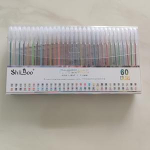 TEMU 60개 세트 쉐이크 스파클! 60가지 생동감 넘치는 글리터 젤펜 - 아티스트를 위한 무지개 빛깔 변색 잉크, DIY 저널, 노트 테이킹, 휴식을 위한 최고의 창의적인 선물!