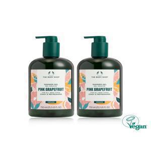 [바디샵] 핑크 그레이프후룻 샤워젤 750ML 듀오 세트 (886601)