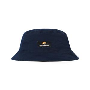 [바버] BARBOUR MHA0836 MHA NY71 바버x메종키츠네 폭스 헤드 리버시블 버킷햇