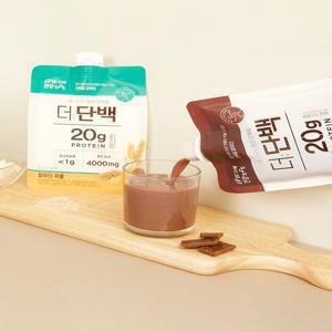 [빙그레] 빙그레 더단백 파우더 7개입*2 (초코/곡물 택1)