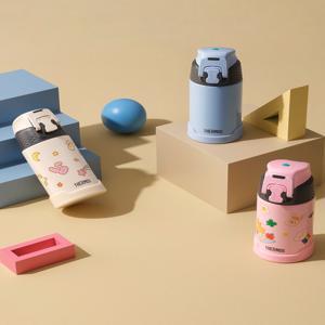 [써모스] 써모스 보냉 텀블러 마이디자인 액티비티보틀 FJH-350K (350ml) 기본스티커포함