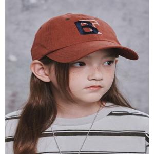 [블루테일] [블루테일] 브라운 로고 자수 볼캡 AZG3AH01BN
