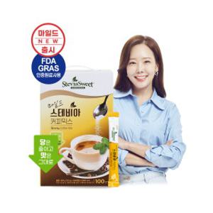 [펄세스] 마일드 스테비아 커피믹스 대용량 1박스 (1박스 : 100개입)