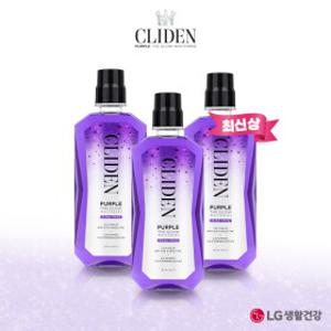 NEW 클라이덴 더 글로우 미백가글 320ML x 3개