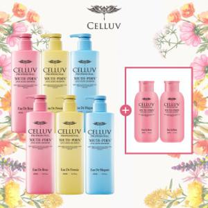 셀럽패키지 셀럽 PDRN 샴푸 로즈 450mlx2개 + 프리지아 450mlx2개 + 뮤게 450mlx2개 +로즈 200mlx2개