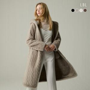 (25FW) 에센셜 FAUX 세이블 롱 코트