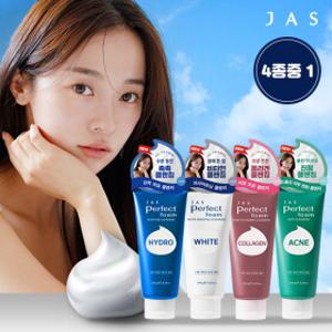 [단품] 쟈스 퍼펙트 폼 클렌징 120g (하이드로/비타민(화이트)/콜라겐/아크네 중 택1)