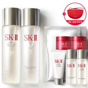 (9단독)피테라에센스+클리어 로션 230ml 세트 (+레드 파우치)