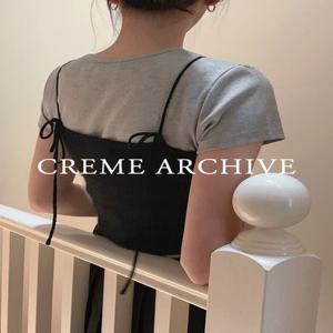 [단독] [CRÈME ARCHIVE] [하객룩] 핀치 앙고라 뷔스티에