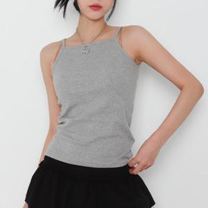 당일발송????스탠다드 스퀘어넥 나시 슬리브리스 / 기본나시 커버 끈 나시 부유방 커버 이너 레이어드 휴가 바캉스 군산커버