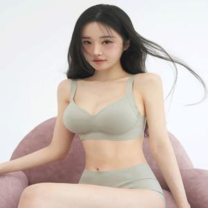 [자체제작] 2cm 도로시 브라 심리스 노와이어 데일리 볼륨업 브라렛