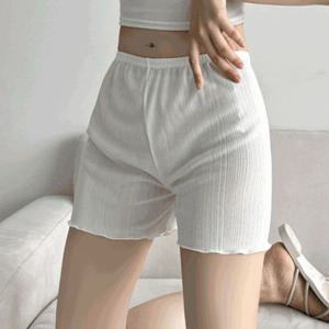 찰랑 물결 이너 팬츠 속바지 3부 반바지 홈웨어 잠옷 파자마 치마속바지 여름 쿨링 이너 no.2080