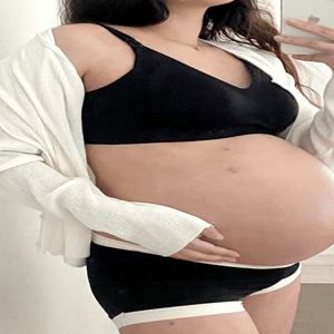 패드 일체형 심리스 수유브라 편한 임산부 속옷