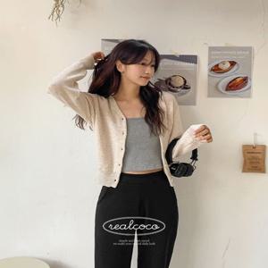 [얼리어텀????/V넥&R넥/made] 밀키드 데일리 가디건 (간절기/브이넥/라운드넥/긴팔/니트/출근룩/하객룩)
