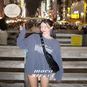 [MADE/오늘출발,무배]미네소타 피그 레이어드 티셔츠 #긴팔티 #피그먼트티 #나염티 #레이어드티 #오버핏티셔츠 #오버사이즈 #박시핏 #가을상의
