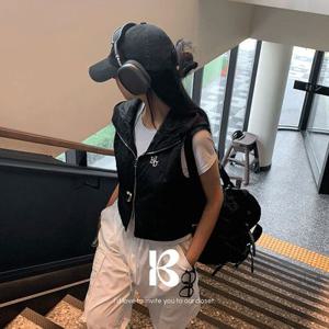 [SEASON OFF][MADE/레이어드]스트릿 나일론 후드 조끼 베스트