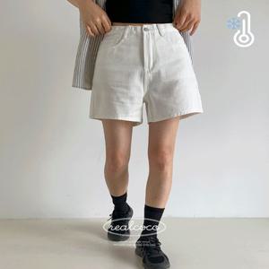 [시즌오프????/휴양지룩/2만장돌파/made] 네츄럴 코튼 4부팬츠 - 2 Color (썸머/여행룩/바캉스/반바지/하이웨스트)