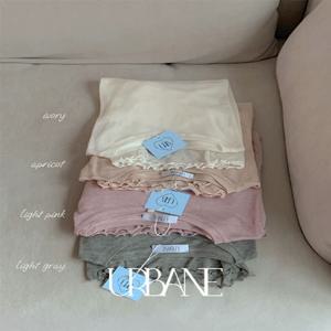 ✨레이어드룩 [단독] ????URBANE MADE???? 발레코어룩 텐셀 이너 시스루 티셔츠 레이어드티 (4c) /데일리룩/여친룩/데이트룩/????가을