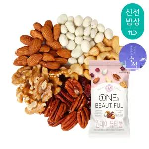 [산과들에] 하루견과 원데이뷰티풀 100봉 낱봉 / 추석 명절 실속 견과 견과류 간식 선물