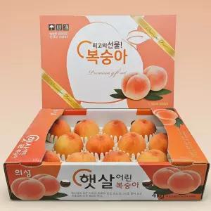 황도 명작(名作), 격이 다른 선물 복숭아 명절선물세트 4kg (11-12과/선물용)