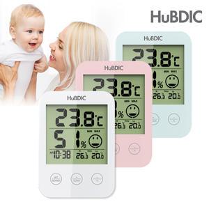 휴비딕 디지털 벽걸이스탠드형 시계 온습도계 HT-3 외