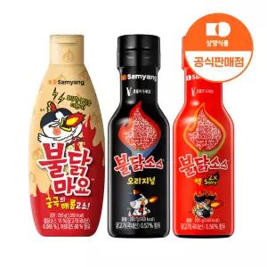 삼양 불닭소스 3종 (오리지널/핵불닭/불닭마요)
