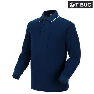 가을 겨울 PKG LONG 3 티셔츠 곤색 M~4XL 근무복 유니폼 회사 작업복 단체복 남자 상의 티뷰크