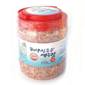 새마원 해양심층수 새우젓 업소용 새우젓갈 2kg
