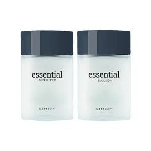 오딧세이 에센셜 바이 스킨+로션 140ml 2종 (비치용)