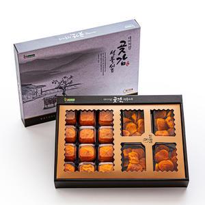 웰루츠 청도 반건시 곶감(50g이상) 12과 + 감말랭이(100g 4팩) 선물세트