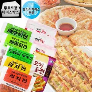제이케이푸드 사조오양 오색 모듬전 1kg 9종 아워홈 아토 명절 전 미니전 감자전 김치전 해물전 파전 냉동 부침개 명절
