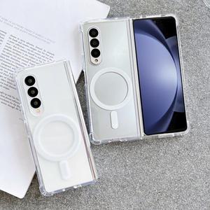 Z폴드5 맥세이프 젤하드 투명케이스 F946 5G