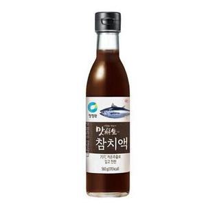 청정원 청정원 맛선생 참치액 560g 캠핑 김장 김치 자취 대용량 식당용 식자재 찌개 560g