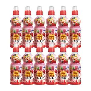 [롯데백화점]팔도 제로 빅 뽀로로음료 딸기 350ml X12개